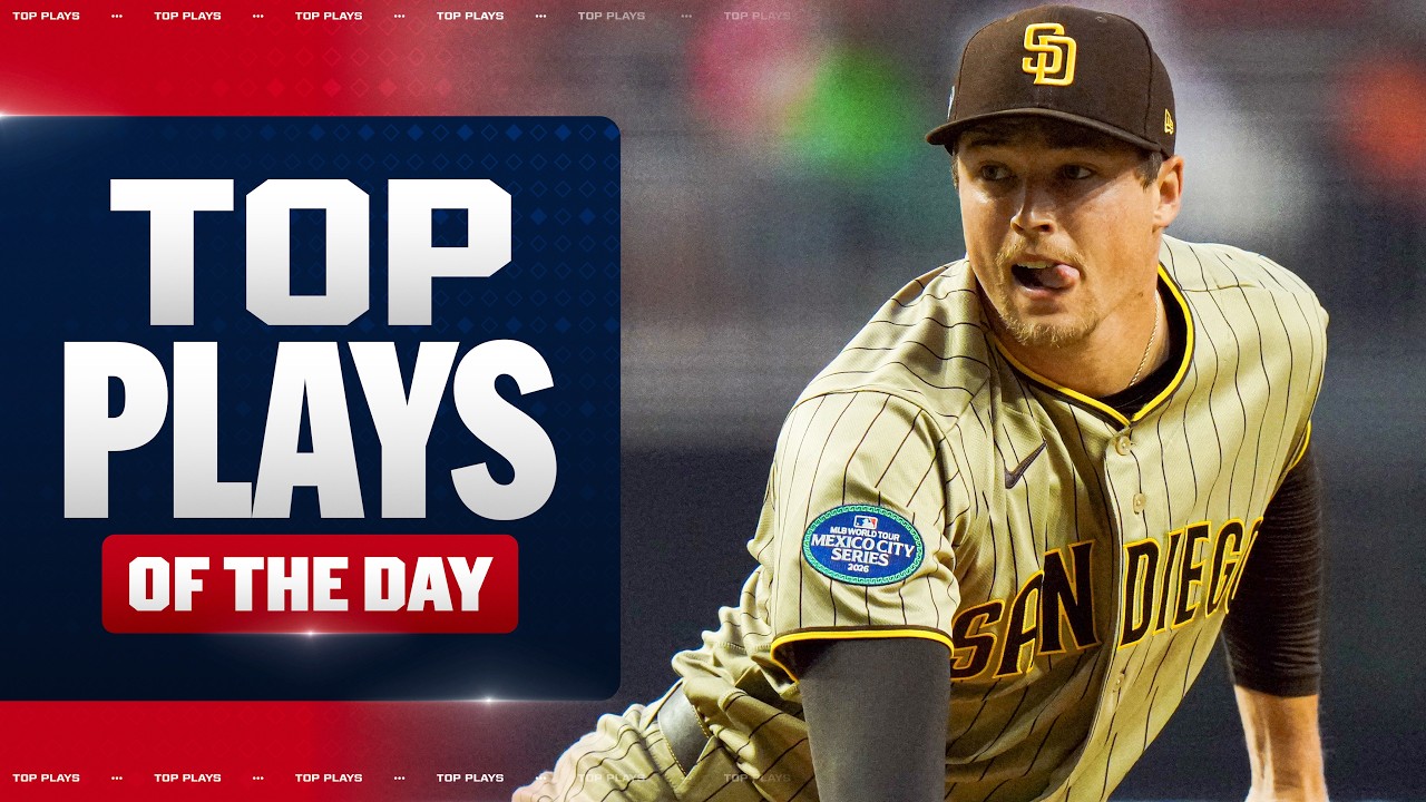 Top Plays in MLB from 4/25/26 (Mason Miller makes Padres history, Nathan Church's BIG DAY AND MORE!)