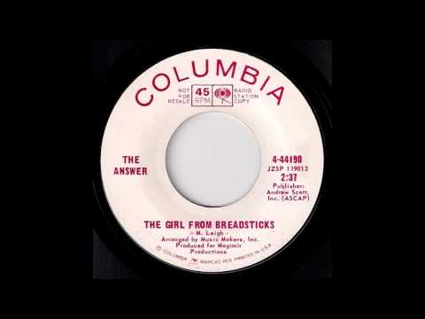 The Answer - The Girl From Breadsticks [Columbia] 1967 Psych Pop 45 Video