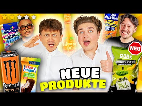 Wir probieren NEUE PRODUKTE, die fame sind 🍑🤢 mit Smiley