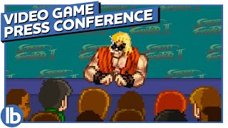 Street Fighter 2's Ken - Video Game Press Conference