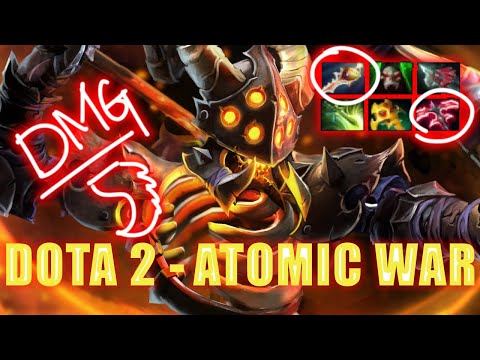 Clinkz crazy damage, and I'm sorry - Dota 2 | Atomic War #183 - LoFi Music