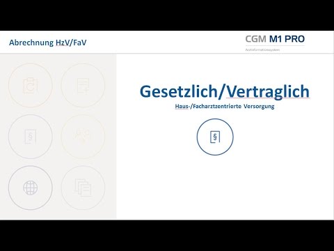 CGM M1 PRO Update 19.3.0 - Optimierung HZV Abrechnung
