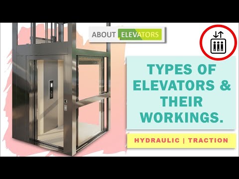 Types of Elevators | Working of Elevators/Lifts | Hydraulic & Traction Elevators | About Elevators