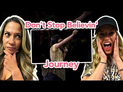Best Live Performance EVER! First Reaction to Journey - Don't Stop Believing (LIVE)