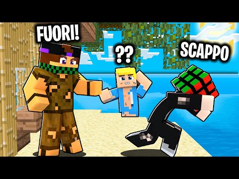 HO CACCIATO GABBY DI CASA E.. - ISOLA degli YOUTUBER di Minecraft