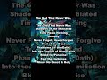 Dismember - The God That Never Was. Tracklist