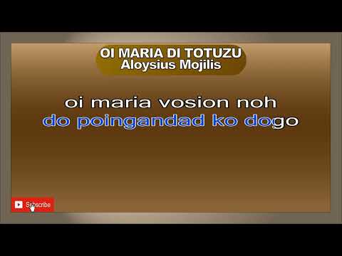 OI MARIA DI TOTUZU Aloysius Mojilis #aloysiusmojilis #oimariaditotuzu
