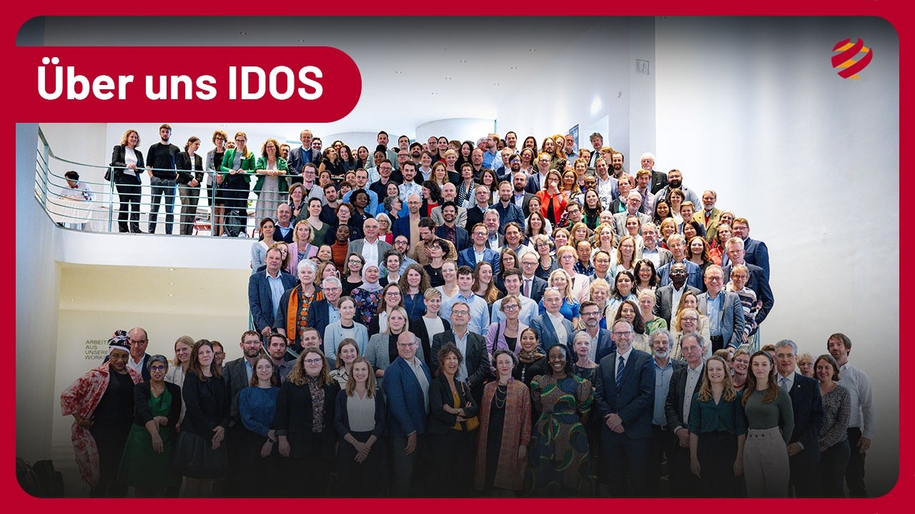 Über uns - IDOS I German Institute of Development and Sustainability I Entwicklung I Nachhaltigkeit