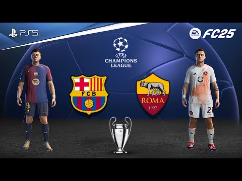 FC 25 - Barcelona vs AS Roma | UCL Final | Paulo Dybala vs Lamine Yamal epic battle