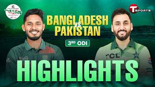 Download lagu HIGHLIGHTS | Bangladesh vs Pakistan | 3rd ODI | Pakistan tour of Bangladesh | T Sports mp3