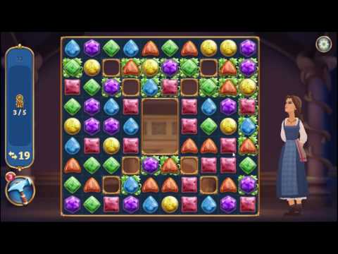 Beauty and the Beast Perfect Match Level 33 - NO BOOSTERS 👸👸👸