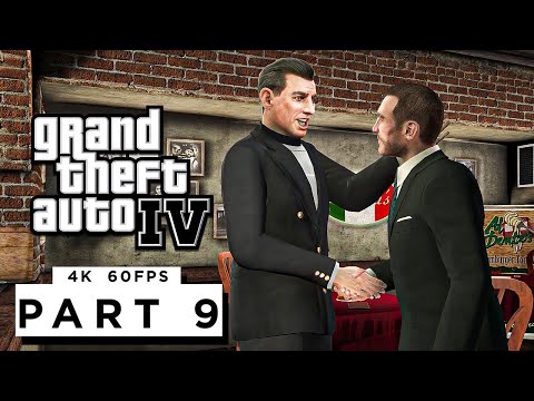 GRAND THEFT AUTO 4 Walkthrough Gameplay Part 9   PC 4K 60FPS RTX 3090 MAX SETTINGS
