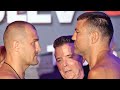 SERGEY KOVALEV VS TERVEL PULEV - FULL TRILLER CARD WEIGH INS & FACE OFFS