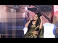 Vani Bhojan Hot Ever Sexy Shows Her Stomach Tummy Body View Of Scene In Black Blouse Golden Saree