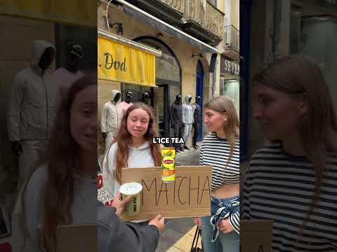 Et toi qu’est-ce que t’as envie de voir là maintenant tout de suite ? 😂 (Matcha boisson)￼ #matcha