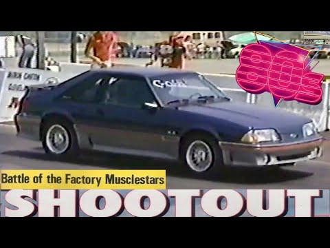 ‘60s-'70s Muscle vs '80s Muscle🚦Factory Showroom Pure Stock Drags!