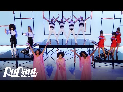 Retro Girl Groups Maxi Challenge! 🎵💿 RuPaul’s Drag Race Season 14