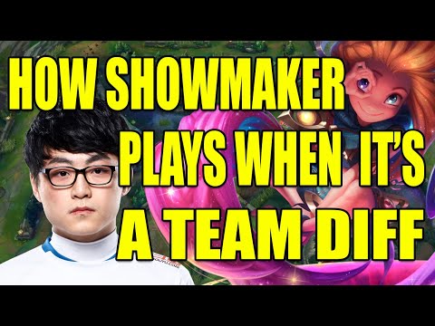 How Showmaker Plays When His ENTIRE Team is Losing in KR Challenger
