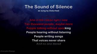 The Sound of Silence - ProTrax Karaoke Demo