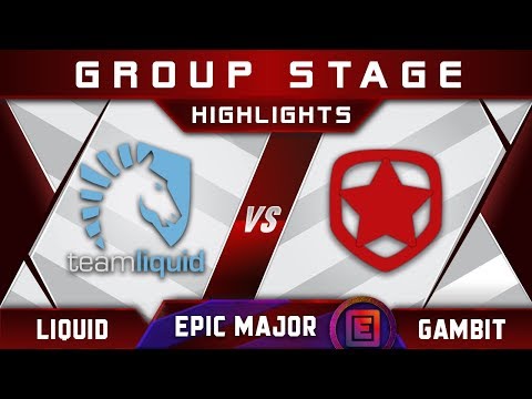 Liquid vs Gambit - New Roster Debut! EPICENTER Major 2019 Highlights Dota 2