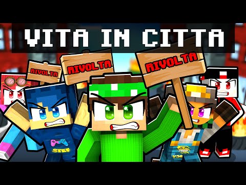 HO AVVIATO UNA RIVOLTA nella VITA IN CITTÀ 1 REMAKE su MINECRAFT!