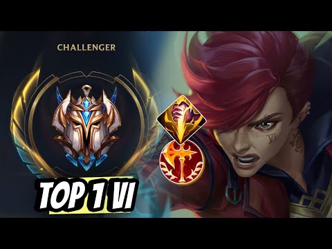 TOP 1 VI GAMEPLAY | CHALLENGER VI WILD RIFT CHINA