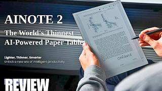 REVIEW: AINOTE 2 - World's Thinnest 10.6" E-Ink Tablet Powered by ChatGPT (Smart Digital Notebook)