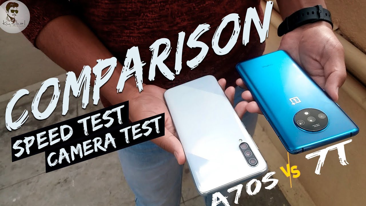 Oneplus 7T vs Galaxy A70s  |Speed test,Camera Test| which one to buy?
