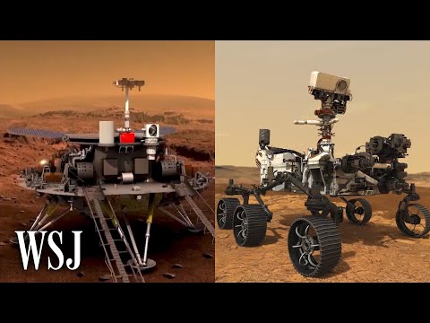 China’s Zhurong vs. NASA’s Perseverance: Rover Tech in Mars Space Race | WSJ
