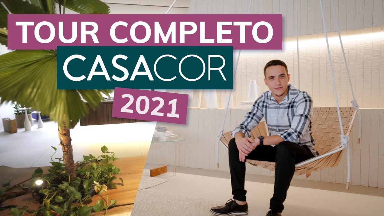 Tour CasaCor Brasília | Confira as tendências de Arquitetura para 2022