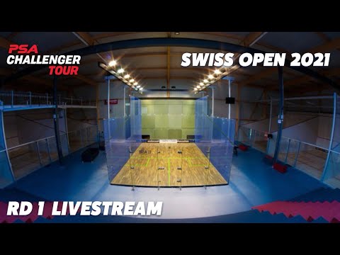 Swiss Open Squash 2021 - Rd 1 Livestream