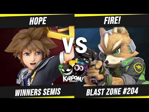 Blast Zone #204 - WSF - PSG | Hope (Sora) vs Fire! (Fox)