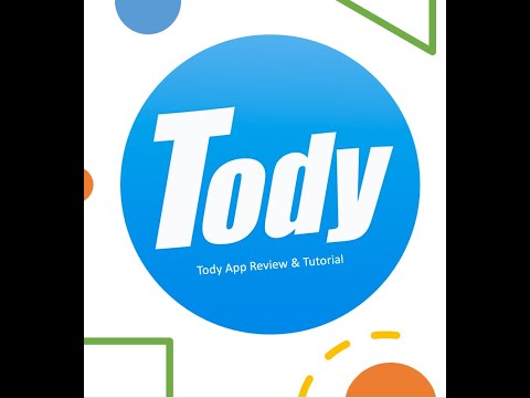 Tody App tutorial (not affiliated with Tody)
