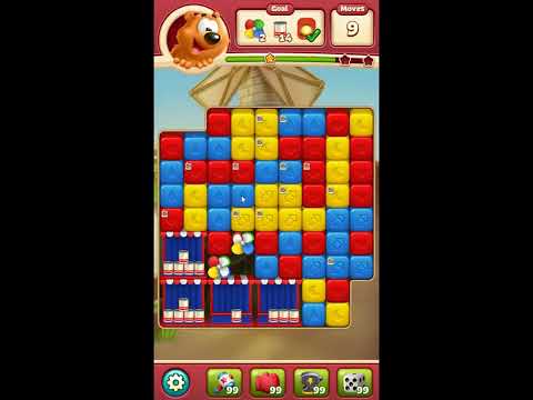 Toon Blast Level 7859 - NO BOOSTERS 🐻🐺🐱 | SKILLGAMING ✔️