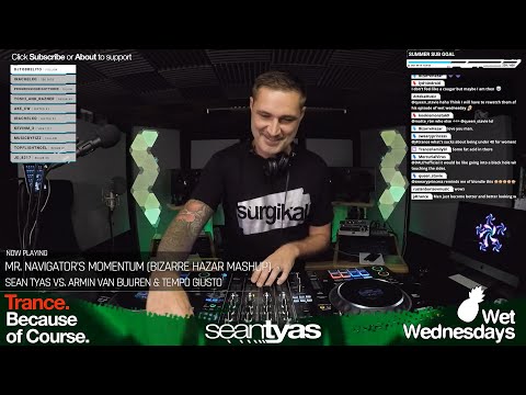 Sean Tyas live on Twitch - Mr. Navigator's Momentum (Bizarre Hazar Mashup)