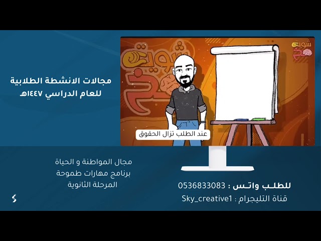برنامج مهارات طموحة - المرحلة الثانوية