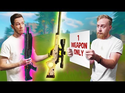 One Weapon Only Challenge! | Fortnite Battle Royale Video