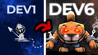 6 DEVS Make a GAME without COMMUNICATING! (Godot edition)