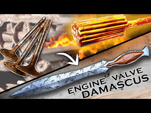 FORGING Engine Valve DAMASCUS