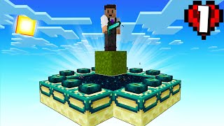 Can I beat Minecraft ONE BLOCK in 1 Episode?
