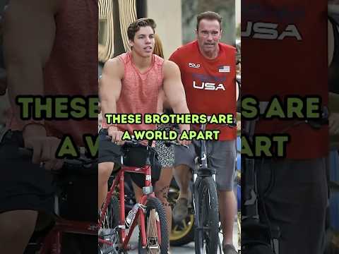 The Two Sons Of Arnold Schwarzenegger #shorts #bodybuilding #fitness