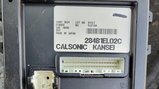 2009 Nissan Versa BCM (Body Control Module) Location and Removal