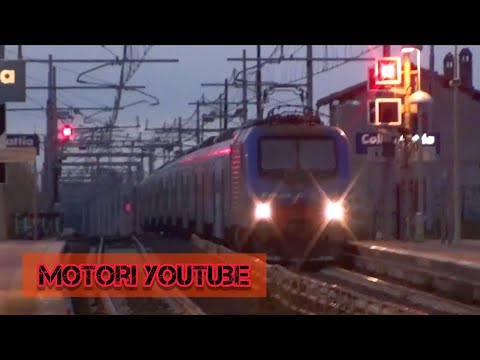 Qualche treno alla stazione di Colle Mattia