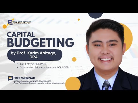 Capital Budgeting by Prof Karim Abitago