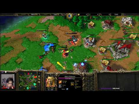 Fukaimori (UD) Soulful (HU) vs MartialSpirit (HU) Linger (NE) - WarCraft 3 - 2v2 - WC3168