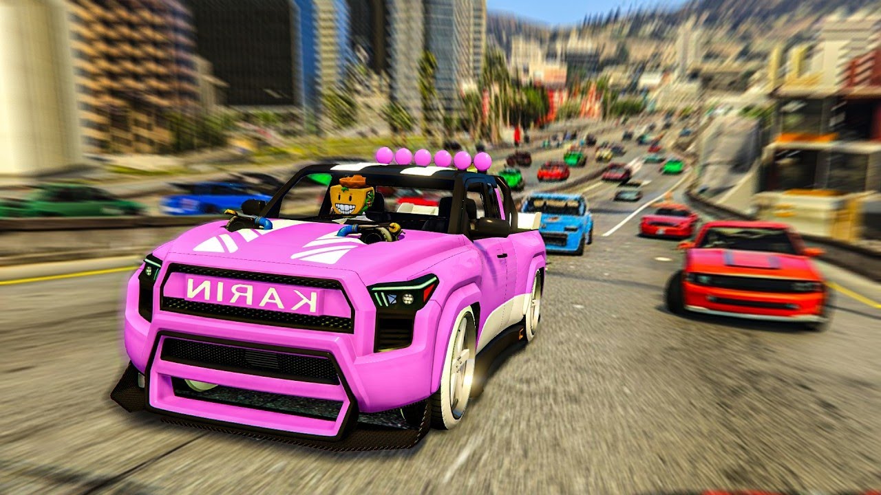 MI PRIMERA CARRERA CON EL TODOTERRENO MAS RÁPIDO DE GTA 5 ONLINE