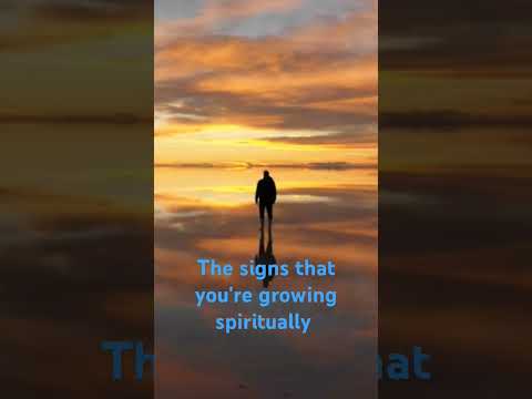 What shows your'e growing spiritually #surrender #discipline