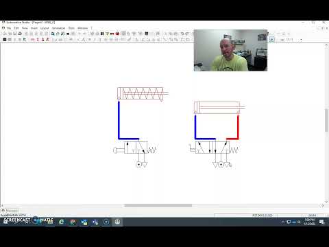 Very Basic Pneumatic Schematic Diagram Explained
