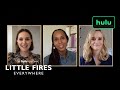 Kerry Washington Reese Witherspoon Discuss Little Fires Everywhere With Natalie Portman Hulu