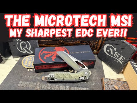 Mein neues Microtech EDC ist das schärfste Messer, das ich je gesehen habe!